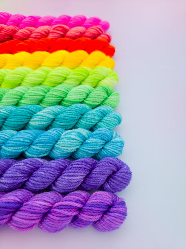 Rainbow bright mini set